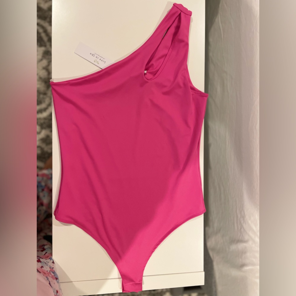 Pink Body Suit